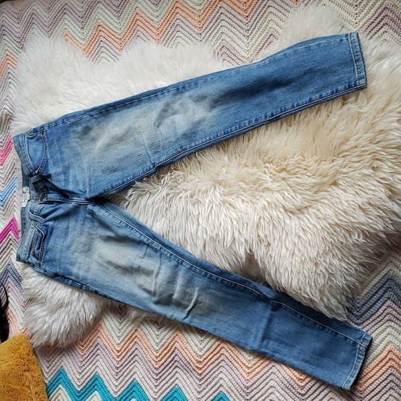 CURRENT/ELLIOT the stiletto size 25 denim blue jeans - Picture 8 of 16